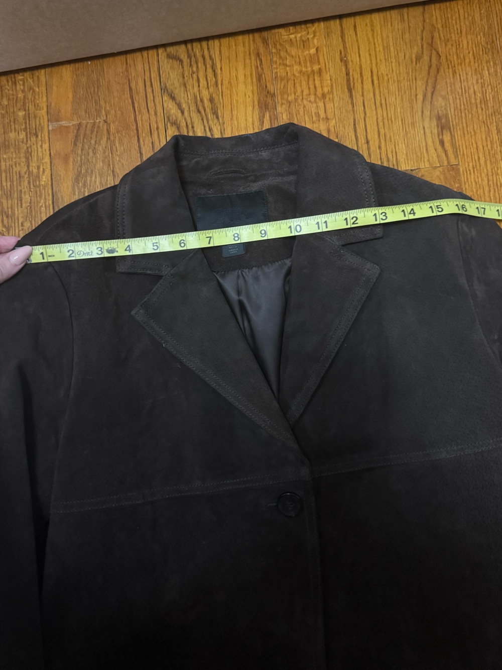 Zara brown suede coat - Picture 7 of 7